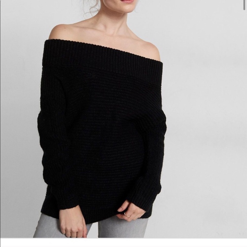 Express Off the Shoulder Sweater